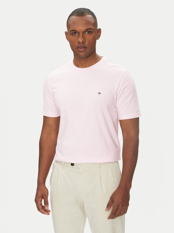 Tommy Hilfiger Tommy Hilfiger Marškinėliai Ess Seasonal MW0MW39995 Rožinė Regular Fit