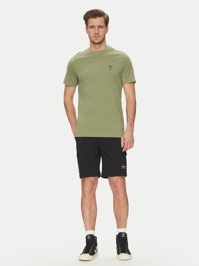 Blend Blend Camiseta 20718304 Verde Regular Fit