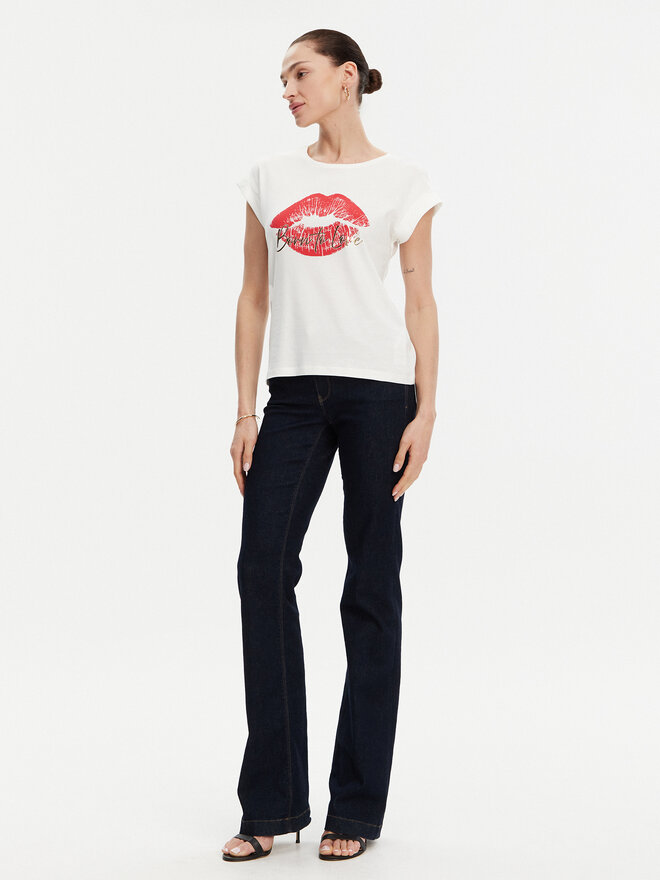 Morgan Morgan Camiseta 251-DVALA Blanco Regular Fit