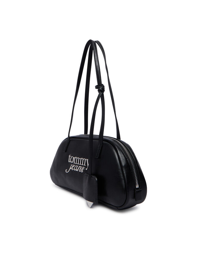 Tommy Jeans Handtasche Tommy Jeans Tjw Bold Shoulder Bag AW0AW18787 Schwarz