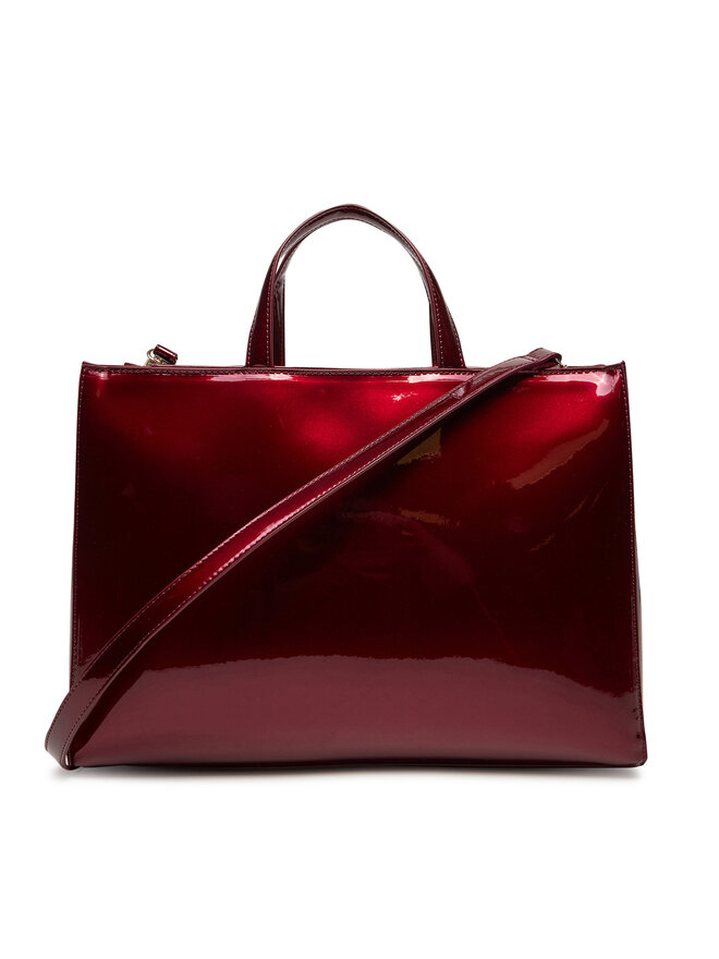 Eva Minge Handtasche Eva Minge R-01 Dunkelrot