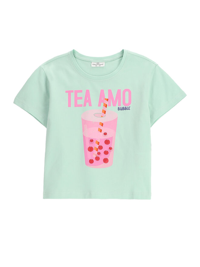 Coccodrillo Coccodrillo Camiseta WC5143203HGJ Verde Regular Fit