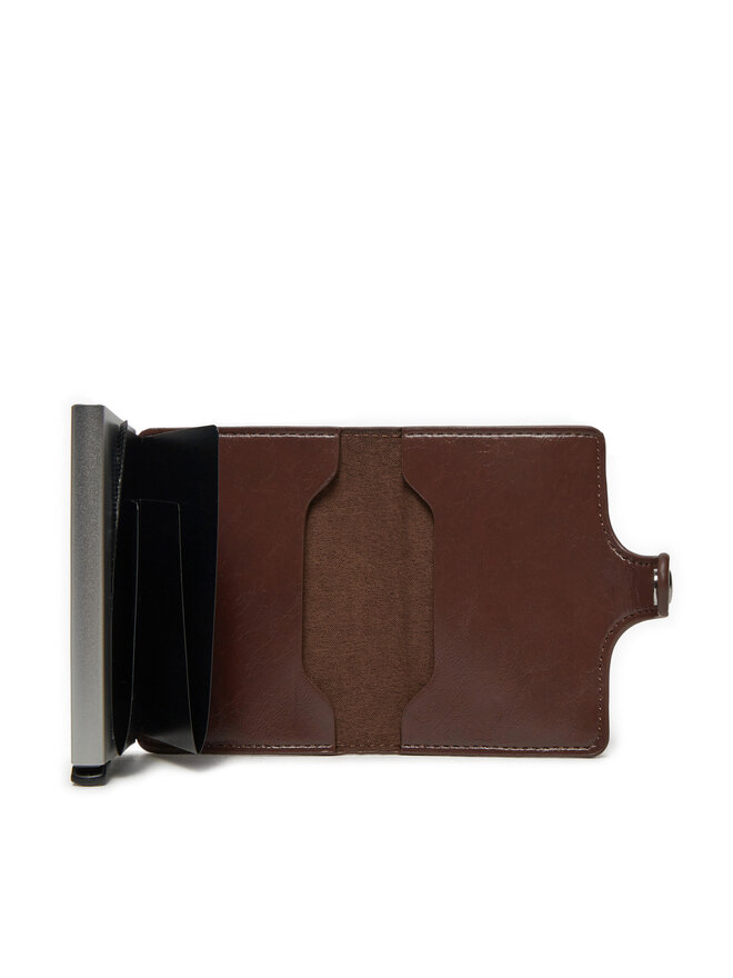 Semi Line Etui za kreditne kartice Semi Line P8296-3 Rjava