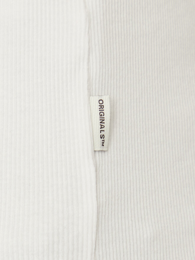 Jack&Jones Jack&Jones Trikó Islington 12273156 Fehér Slim Fit