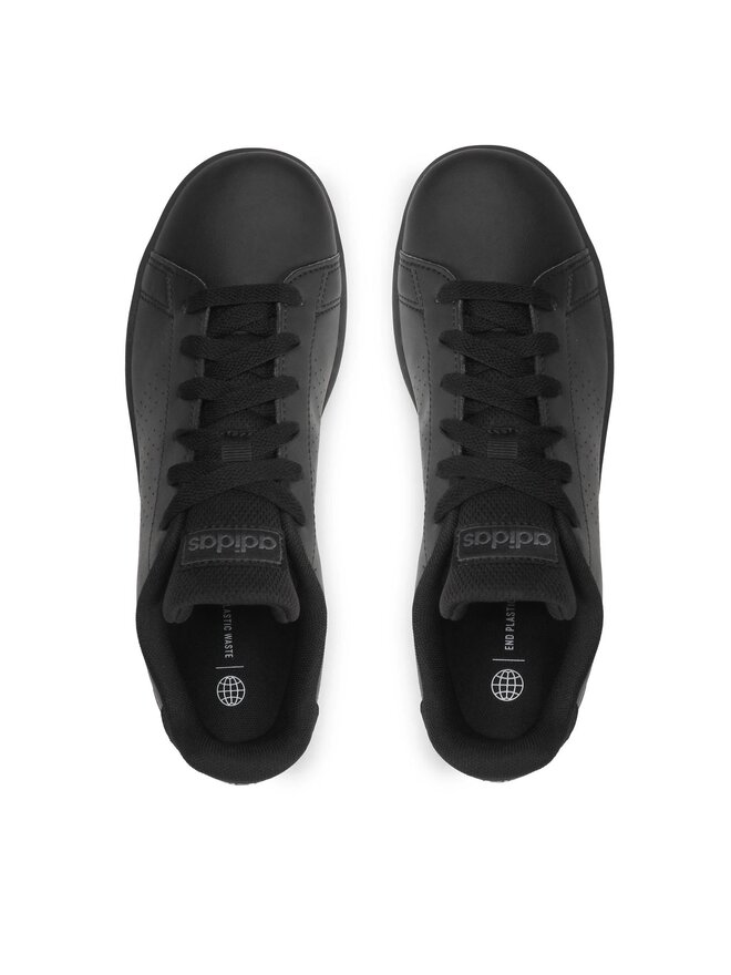 Adidas neo advantage all black clearance