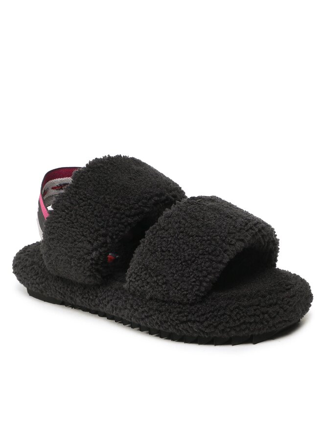 Tommy Jeans Čības Tommy Jeans Tj Winter Sandal 2D EN0EN02031 Melns
