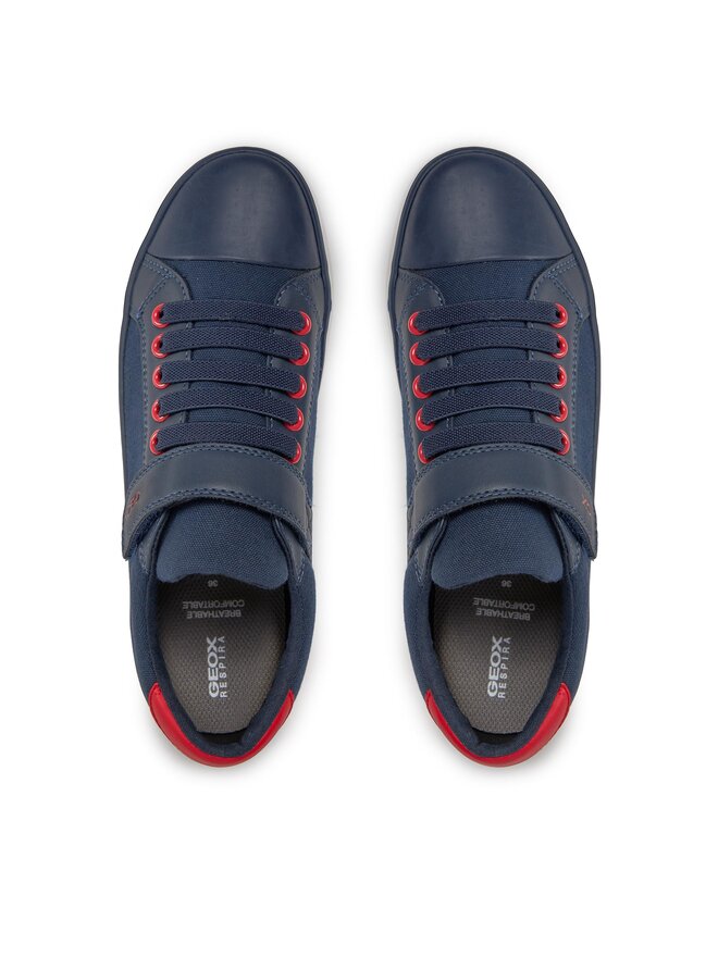 Geox Sneakersy Geox J Gisli Boy J455CB 01054 C0735 D Tmavomodrá