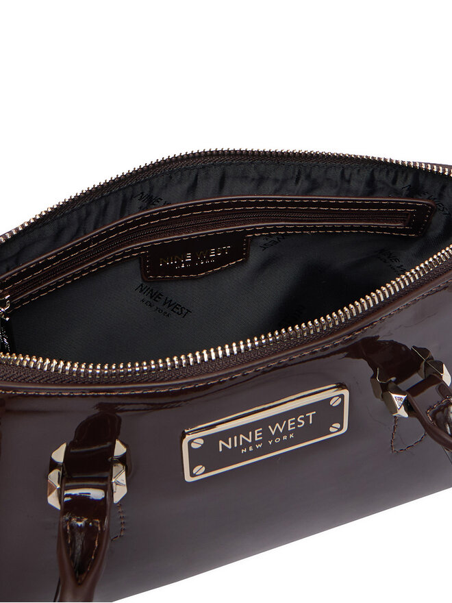 Nine West Handtasche Nine West CEO-MODERN MUSE-LA374-4764 Dunkelbraun