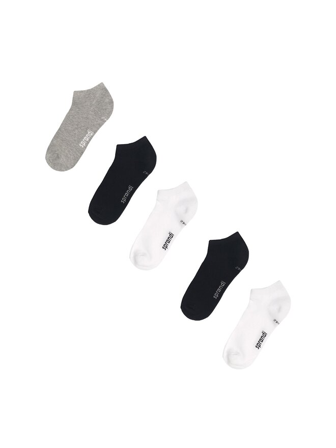 Sprandi 5 unisex zemo zeķu pāru komplekts Sprandi 0MB-001-AW23 (5-pack) Daudzkrāsains
