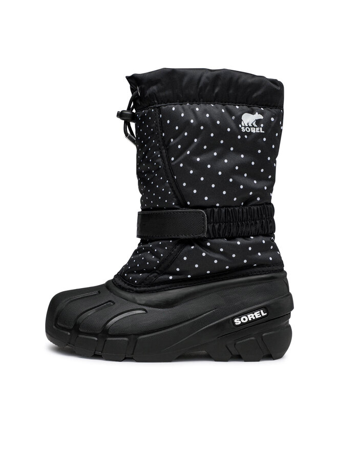 Sorel Schneeschuhe Sorel Youth Flurry Print NY3503-010 Schwarz