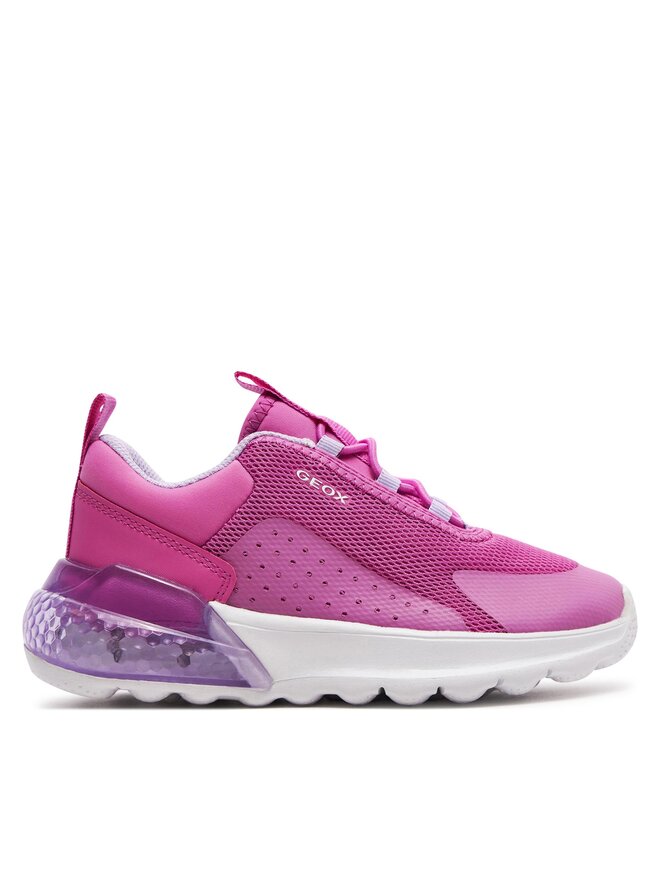 Geox Sneakersy Geox J Activart Illuminus J45LZA 0149J C8257 S Růžová