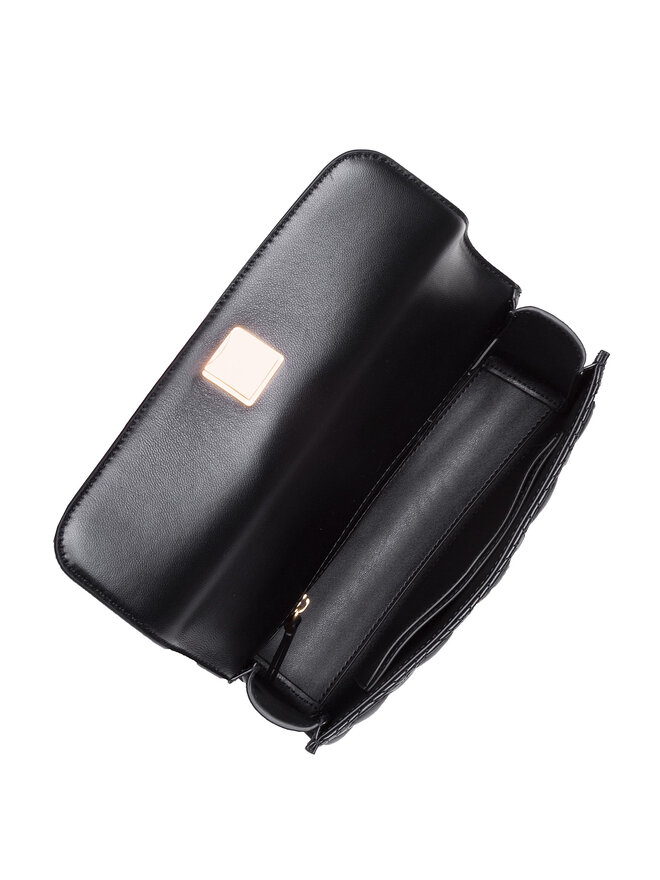 Tory Burch Geantă Tory Burch Flaming Small Convertible Shoulder Bag 75576 Negru