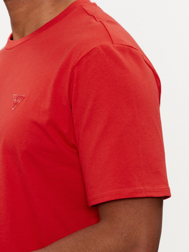 Guess Guess T-Shirt F3GI00 K8HM0 Rot Regular Fit