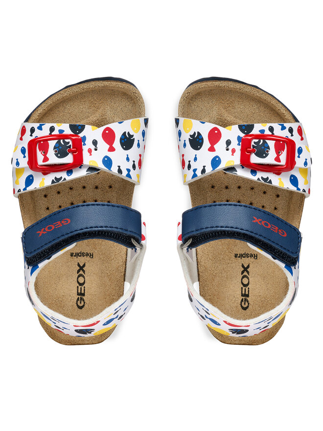 Geox Szandál Geox B Chalki B922QA 4 C0050 S Fehér