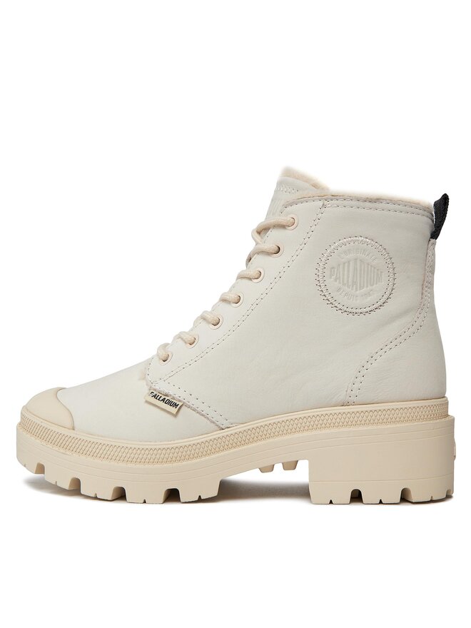 Palladium Schnürstiefeletten Palladium Pallabase Nbk Zip Wl 98867-197-M Weiß