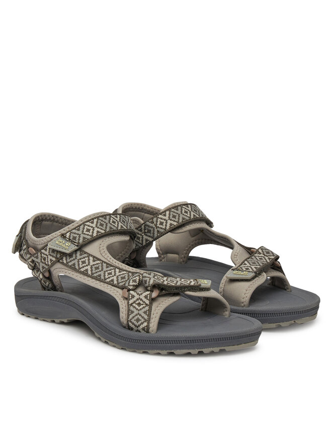 Jack Wolfskin Sandalen Jack Wolfskin Wave Breaker 4050291 Braun
