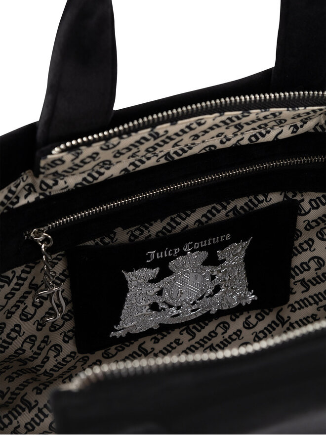 Juicy Couture Ročna torba Juicy Couture BIJXT5522WTV Črna