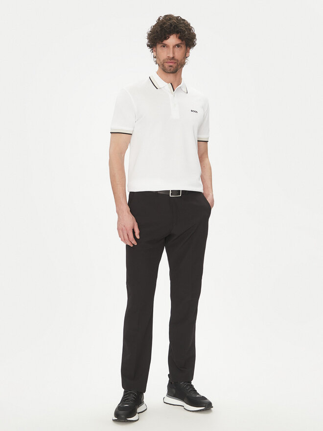 BOSS BOSS Poloshirt Paddy 50469055 Écru Regular Fit