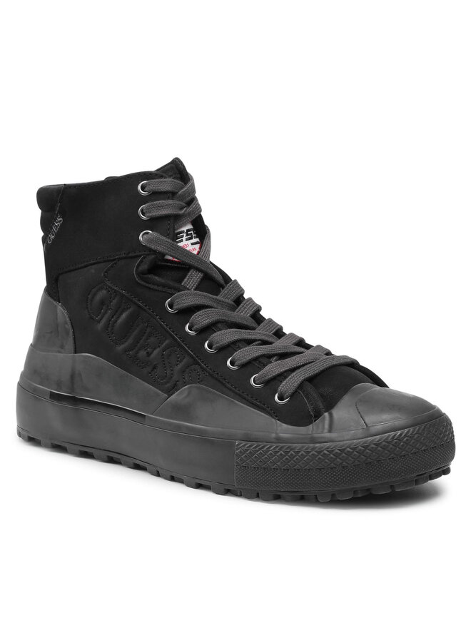 Sneakers Guess Ederle Boot FM7EDB LEA12 Noir chaussures