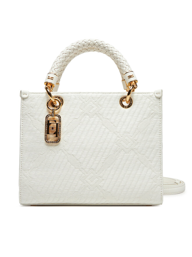 Elisabetta Franchi Geantă Elisabetta Franchi BS13A51E2 360 Alb