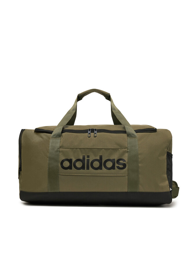 adidas Torba adidas Linear Duffel Medium IN6119 Khaki