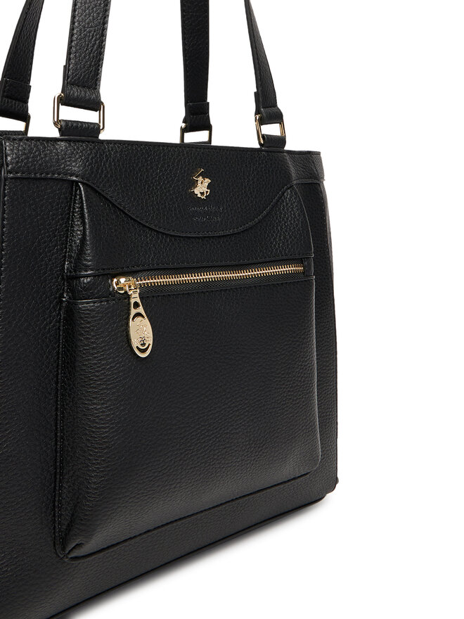 Beverly Hills Polo Club Handtasche Beverly Hills Polo Club C-BHPC-L-002-08 Schwarz