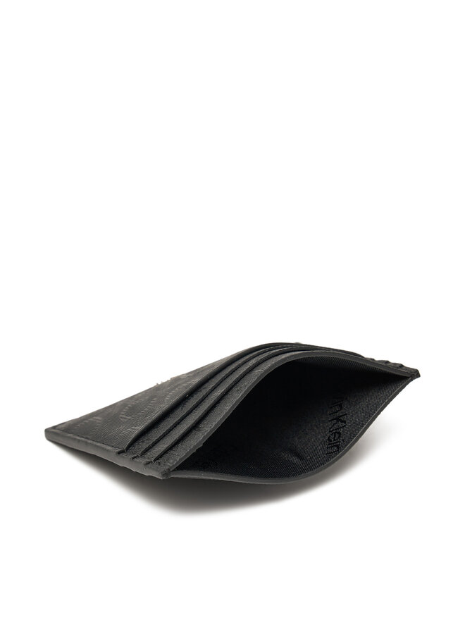 Calvin Klein Pouzdro na kreditní karty Calvin Klein Ck Must Mono Cardholder 6cc K50K512701 Černá