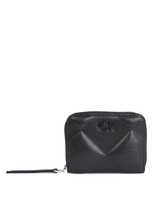 Calvin Klein Великий жіночий гаманець Calvin Klein Quilt K60K611783 Чорний