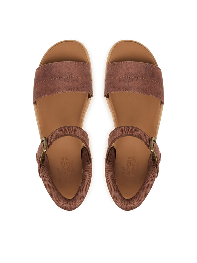 Skechers Sandalen Skechers Bobs Sun Vibe 114423/CHOC Braun