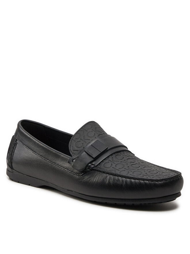 Calvin Klein Mocassini Calvin Klein Driver W/ Iconic Plaque Mono HM0HM01500 Nero
