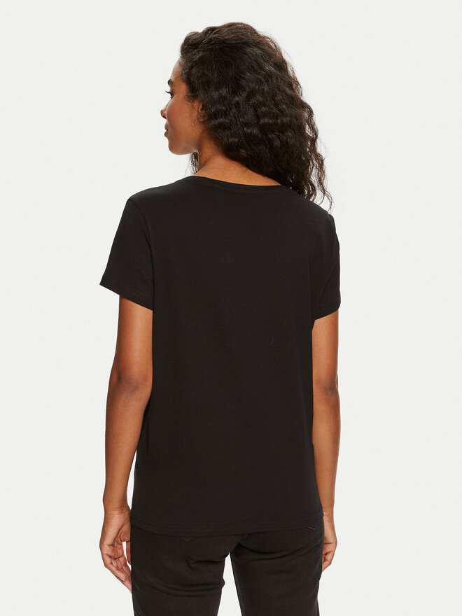 Mustang Mustang T-Shirt Alma 1013933 Μαύρο Regular Fit