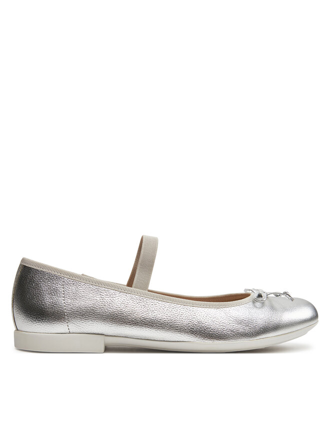 Geox Balerina Geox Jr Plie' J4555D 00044 C1007 D Ezüst