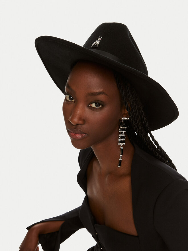 Patrizia Pepe Sombrero Patrizia Pepe 8F0059/A919-K103 Negro