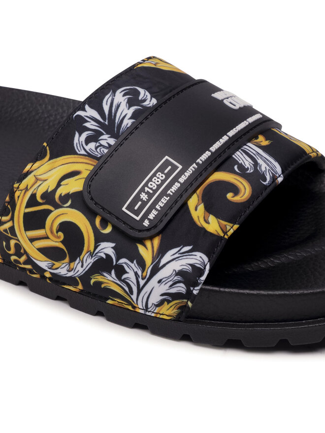 Versace Jeans Couture Pantoletten Versace Jeans Couture E0YZASQ4 Schwarz