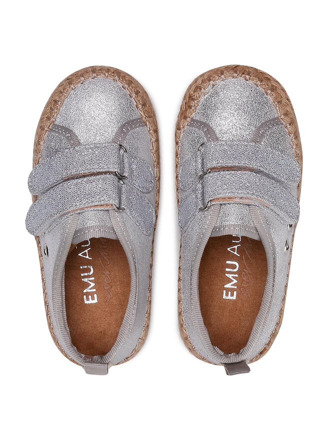 EMU Australia Espadrilles EMU Australia Millner Metallic K12506 Ezüst