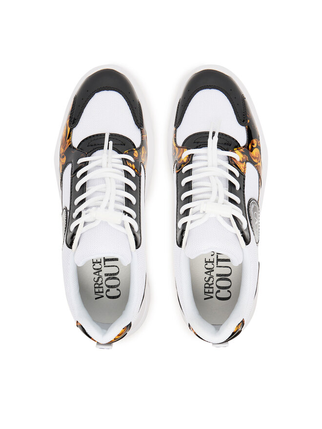 Versace Jeans Couture Снікерcи Versace Jeans Couture 79VA3SC7 ZSC80 MD7 Білий