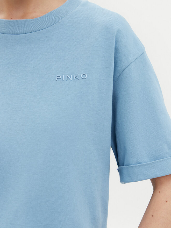 PINKO PINKO Camiseta 104882 A2HN Azul Regular Fit