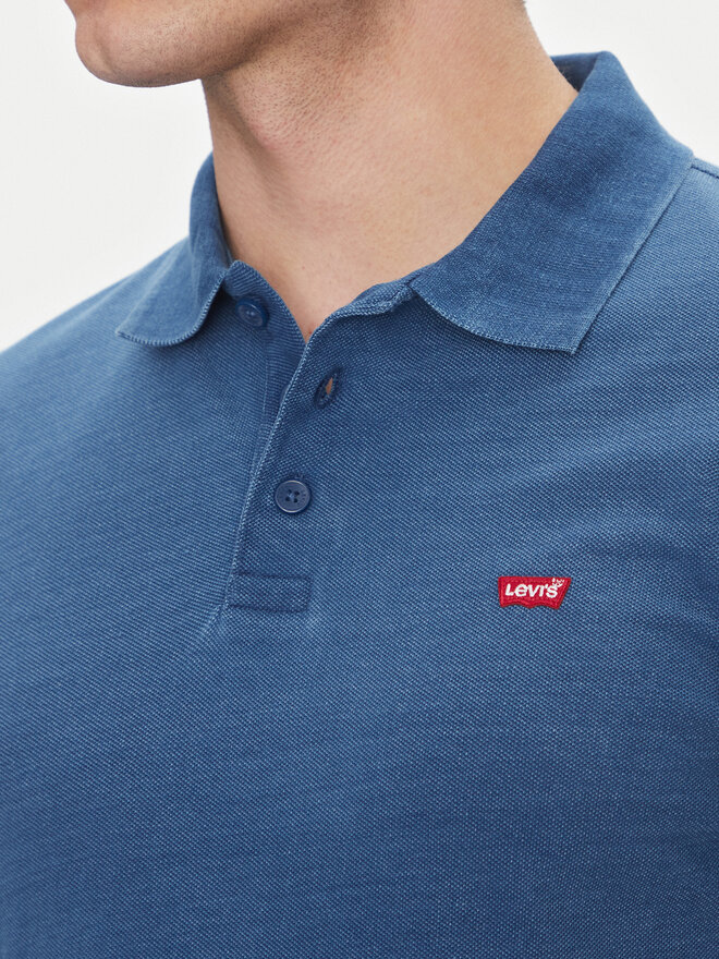 Levi's® Levi's® Poloshirt Housemark 35883-0271 Blau Straight Fit