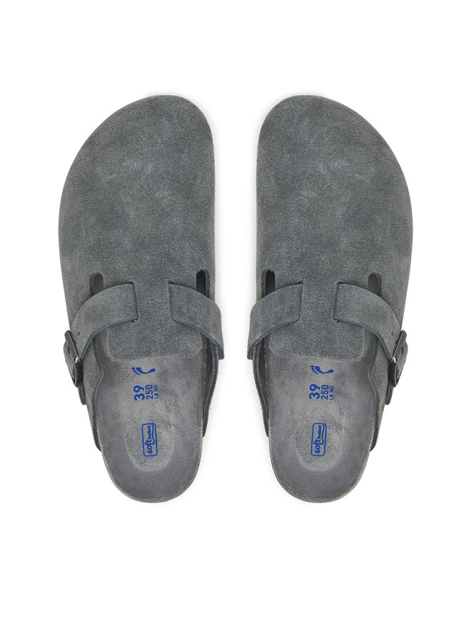 Birkenstock Pantoletten Birkenstock Boston Sfb 1030874 Grau