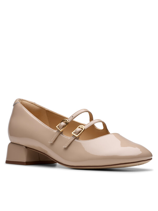 Clarks Półbuty Clarks 26181313 Beżowy