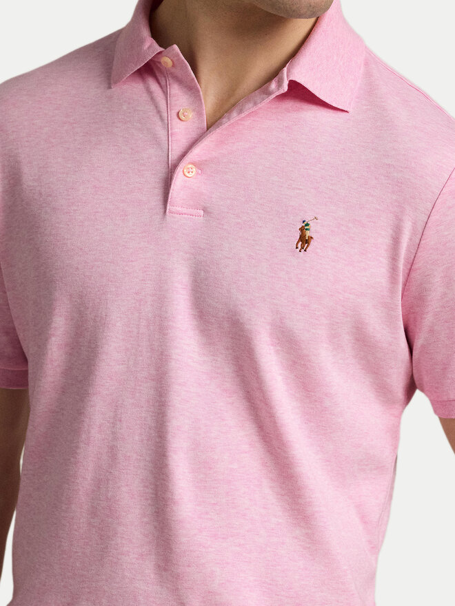 Polo Ralph Lauren Polo Ralph Lauren Поло 710704319167 Рожевий Slim Fit