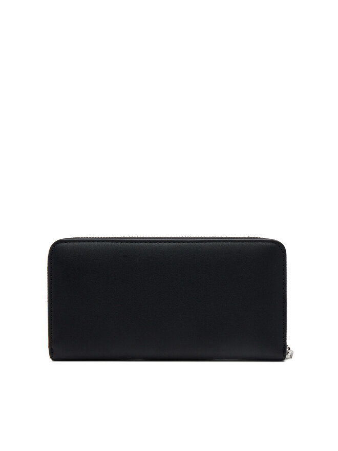 Calvin Klein Μεγάλο Πορτοφόλι Γυναικείο Calvin Klein Ck Must Large Zip Around Wallet K60K606698 Μαύρο