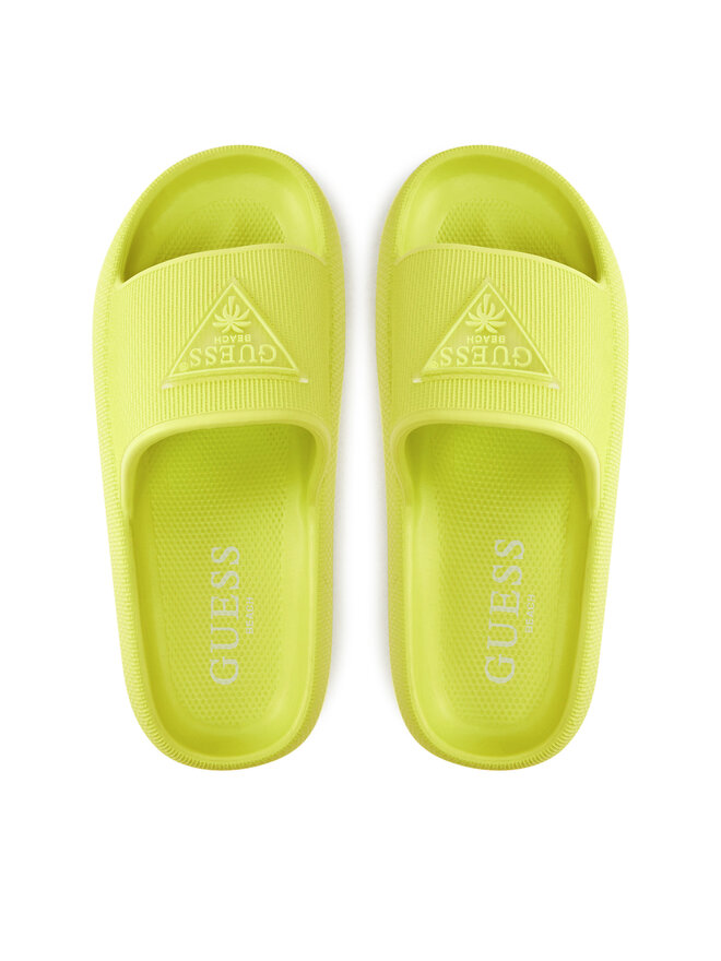 Guess Pantoletten Guess E4GZ27 WG5X0 Grün
