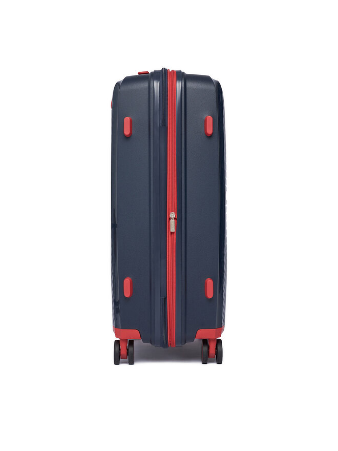 Beverly Hills Polo Club Mittlerer Koffer Beverly Hills Polo Club BHPC-WAL-005-M Dunkelblau