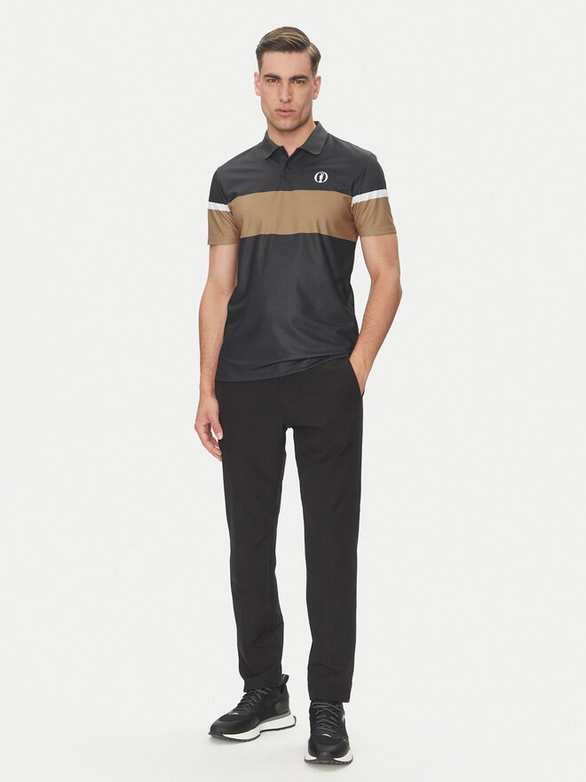 BOSS BOSS Poloshirt Paddy The Open 25 50548813 Schwarz Regular Fit