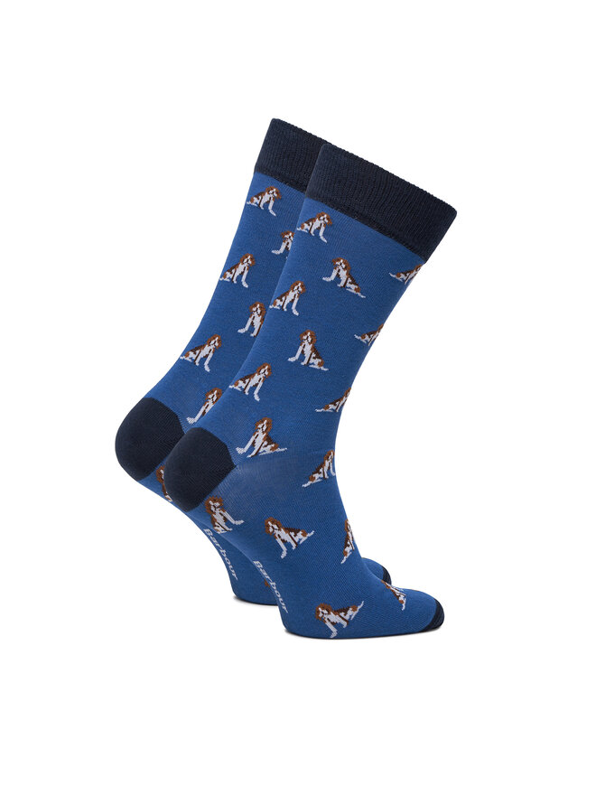 Barbour 3er-Set hohe Herrensocken Barbour Beagle Dog MGS0070BL71 Blau