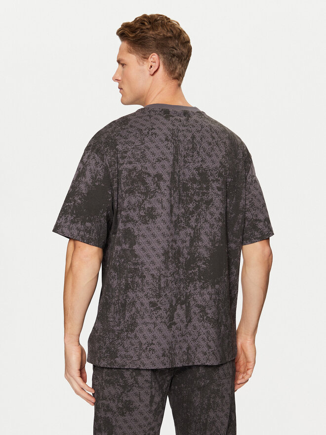 Guess Guess Marškinėliai Z5RI16 I3Z14 Juoda Boxy Fit