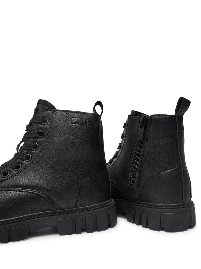 Big Star Shoes Μποτίνια Big Star Shoes OO374080 Μαύρο