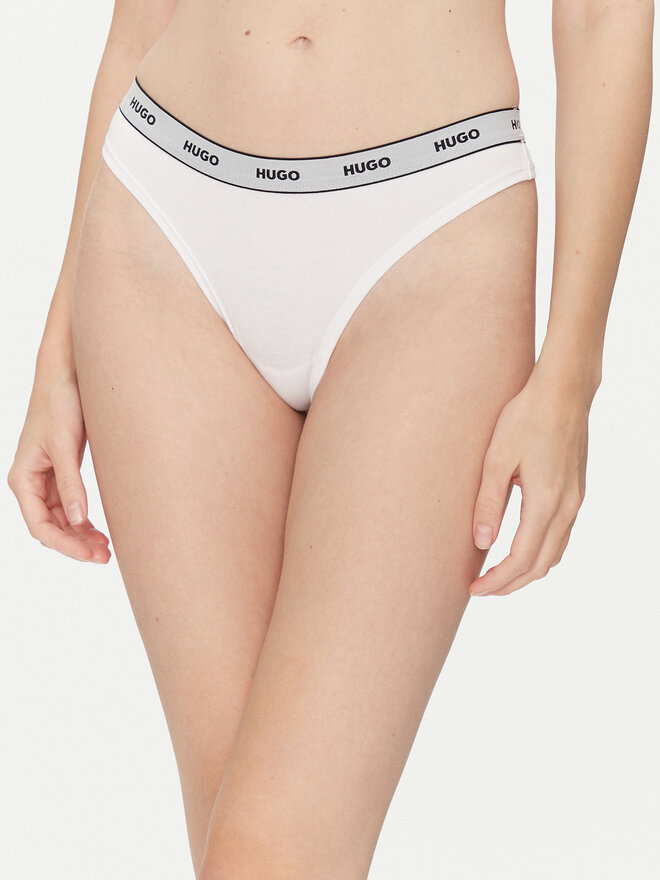 HUGO HUGO 3 db tanga 50480150 Fehér