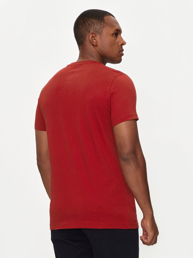 Tommy Hilfiger Tommy Hilfiger Marškinėliai Logo MW0MW11797 Raudona Regular Fit